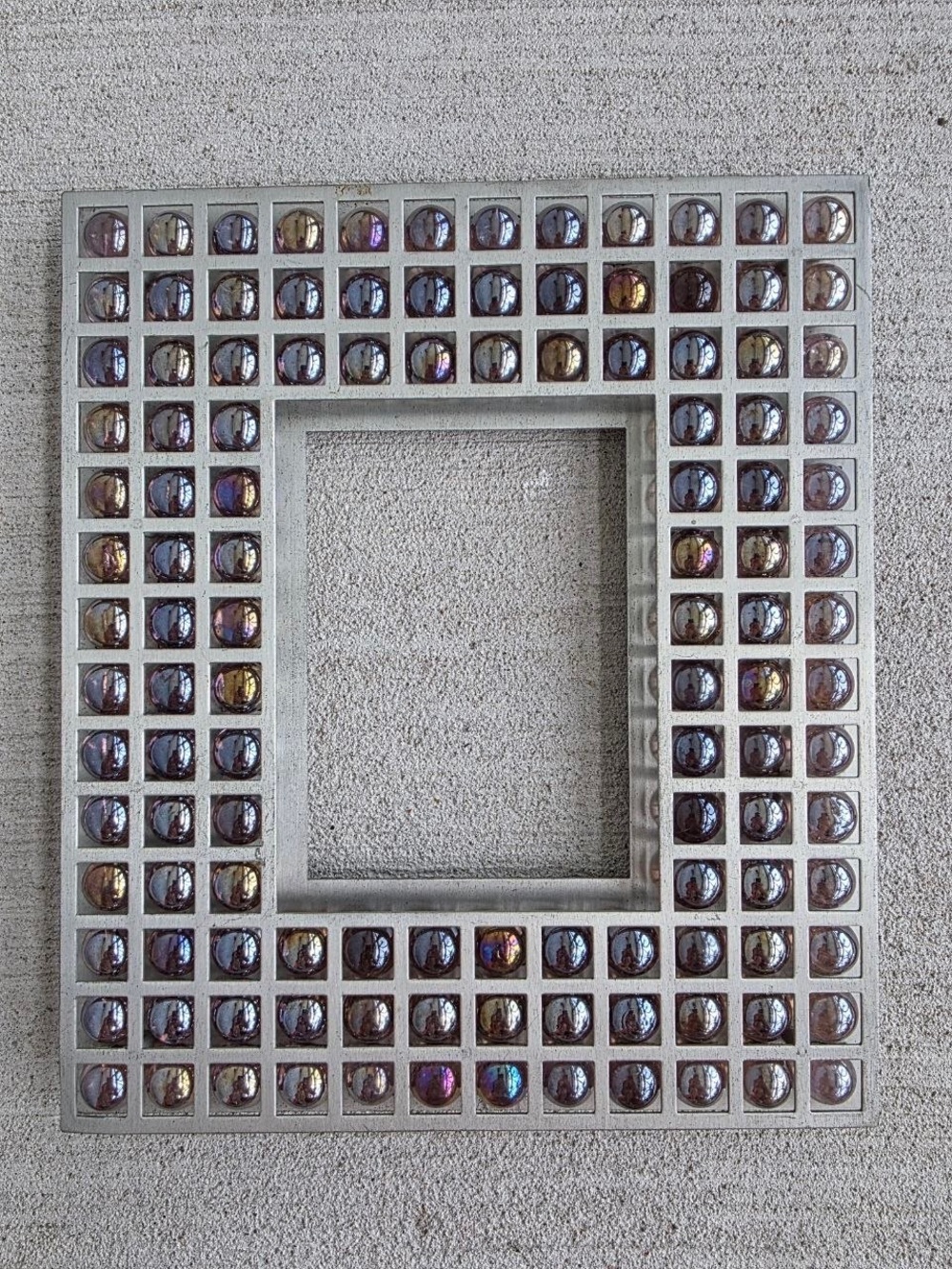Vintage David Howell CBS Designs Kinetic Marble Picture Frame
